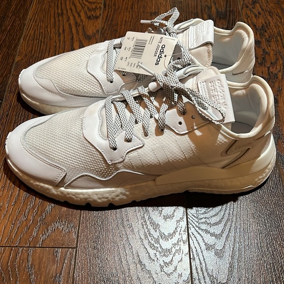 Adidas Nite Jogger 'Crystal  white Size 14 - Picture 4 of 14